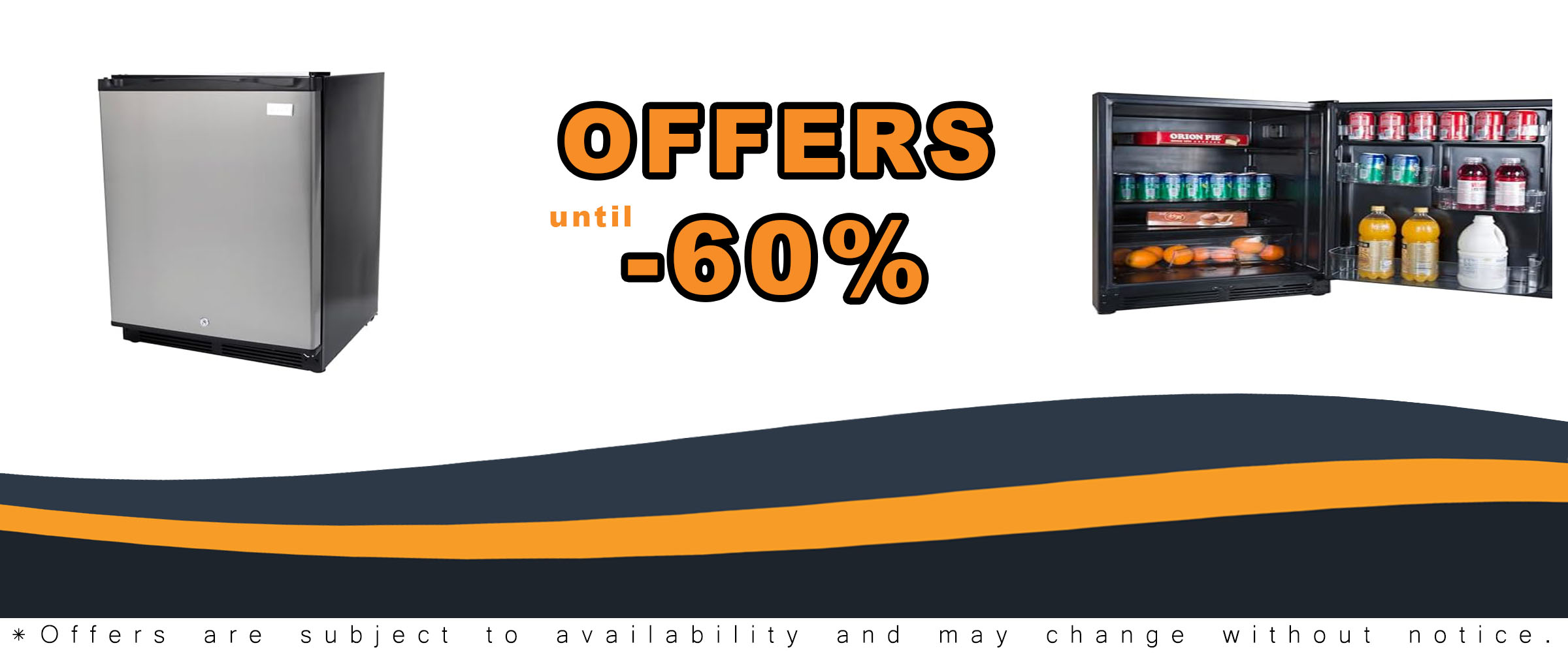 Avanti AR52T3SB Mini Fridge in black, showcasing its compact design and reversible door