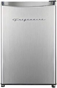 Frigidaire EFR321-AMZ 3.2 cu ft Stainless Steel Mini Fridge – Perfect for Home or Office  