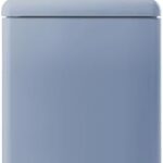 iio RR2 12 cu. ft. Retro Refrigerator in sky blue with LED light and frost-free design