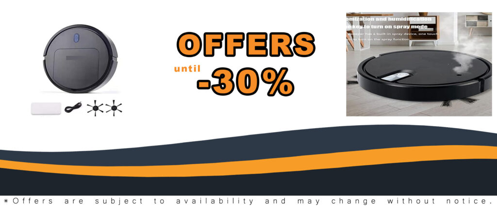 Robot Mop Intelligent Home Rechargeable Electric Automatic Smart Wireless Cordless Vacuum Cleaner on a clean floor