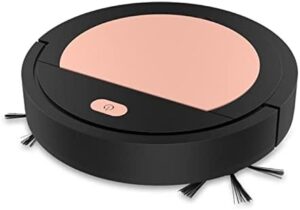 Robot Aspiradora y Trapeador 3 in 1 cleaning robot on hardwood floor