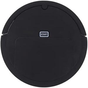 Robot Aspiradora y Trapeador Vacuum Robot Cleaner in Black, Sweeping and Mopping Features