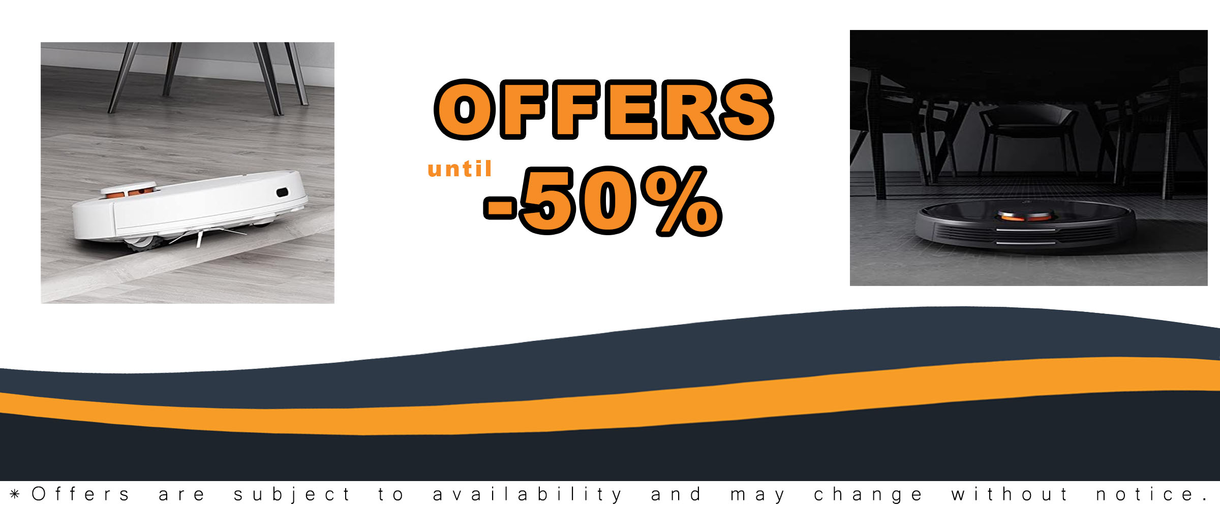 Robot Sweeping and Moping Vacuum Cleaner – Smart, Dual-Function Cleaning (Black)