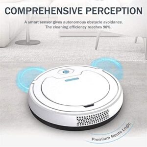 Robot Vacuum Cleaner with 1800Pa suction, super-thin design, and self-charging feature for efficient cleaning