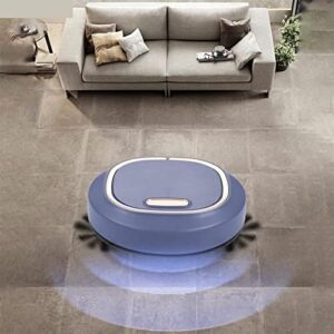 Wireless Vacuum Cleaner Robot 3 in 1 – Black color, designed for sweeping, mopping, and dust collection