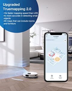 ECOVACS DEEBOT T10 Plus Robot Vacuum and Mop Combo with Auto-Empty Station and 3000Pa Suction