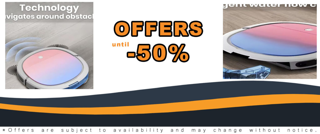 Smart Wi-Fi Robot Vacuum Cleaner with advanced mapping and Wi-Fi connectivity for effortless home cleaning