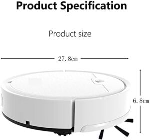 Smart Vacuum Cleaner Robot - Wireless, Remote Control, Wet and Dry Mop for Home Cleaning
