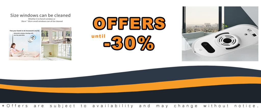 80W Automatic Window Cleaning Robot for efficient cleaning of windows, tiles, and glass doors