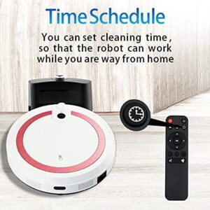 Robot Vacuum Cleaner with Mop, 4 Cleaning Modes, Self-Charging, Anti-Drop Technology, Quiet Operation