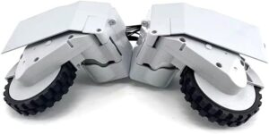 Left and Right Traveling Wheels for Lydsto W2 Self-Cleaning Robot Vacuum Cleaner Accessories