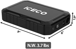 ICECO JP30 Pro 12V Refrigerator with Magnetic Battery, SECOP-powered, Portable Fridge Freezer