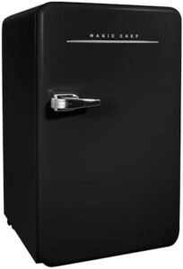 Magic Chef MCR32CHB Compact Refrigerator, Black – Compact and Energy Efficient Mini Fridge  