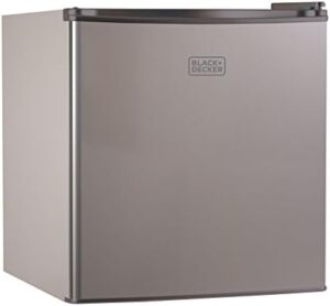 BLACK+DECKER BCRK17V Compact Refrigerator with Freezer - Energy Star Single Door Mini Fridge 1.7 Cubic Ft.