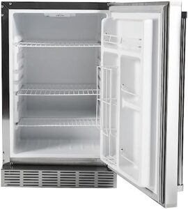 Coyote Stainless Steel Refrigerator 21-Inch CBIR-R, right-hinged door, energy-efficient, outdoor fridge