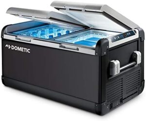 Dometic CFX 95DZW 12v Electric Powered Portable Cooler, Fridge Freezer in use