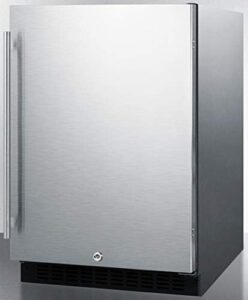 AL54CSS 24" ADA Compliant Commercial Compact Refrigerator with factory-installed lock and frost-free operation  