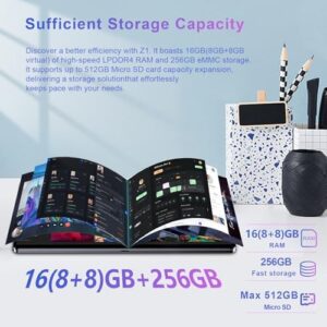 Jumper 15 Inch Tablet with 2.5K Display, Helio G99 Processor, and Foldable Stand