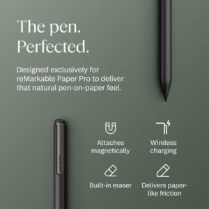reMarkable Paper Pro Bundle featuring 11.8” tablet and Marker Plus Pen with eraser