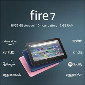 Like-New Amazon Fire 7 Tablet with 7” display, 32 GB storage, and 10-hour battery life