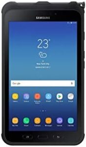Samsung Galaxy Tab Active 2 tablet with rugged design and S Pen, perfect for outdoor use