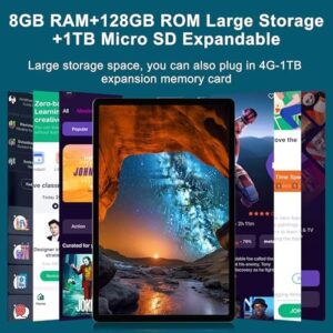 Androind 14 Tablet, 10.1 Inch Octa-Core, 13MP+8MP Camera, Grey  