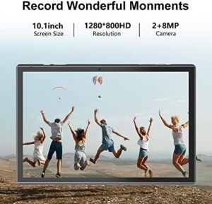 10 Inch Android 14 Tablet with Case and Stylus, featuring 6GB RAM and 1024GB Expandable Storage