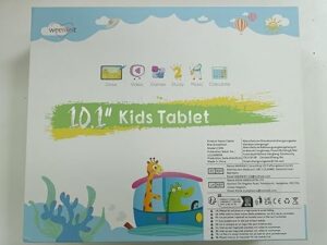WeLikeIt 2025 Upgraded Kids Tablet in pink with durable case, perfect for toddlers