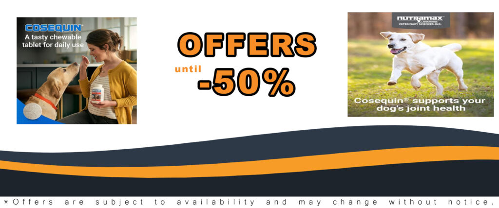 Nutramax Laboratories Cosequin Maximum Strength Joint Health Supplement for Dogs, featuring glucosamine, chondroitin, and MSM in 250 chewable tablets