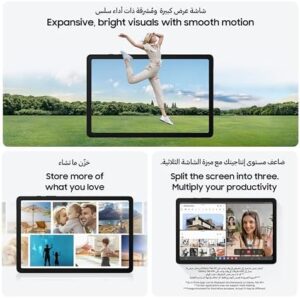 Galaxy Tab A9 8.7" SM-X115 64GB 4GB Factory Unlocked WiFi + LTE Cellular Tablet - Silver