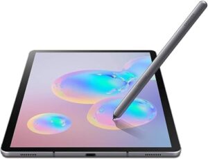 Samsung Galaxy Tab S6 10.5 inches, 256GB WiFi Tablet Mountain Gray front view