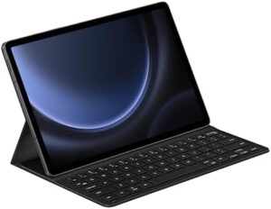 Galaxy Tab S9 FE+ Book Cover Keyboard, Tablet Protector Case, and Wireless Keyboard Sharing
