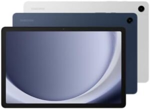 Galaxy Tab A9+ (SM-X210) Silver tablet with 11-inch display, 64GB storage, and 4GB RAM