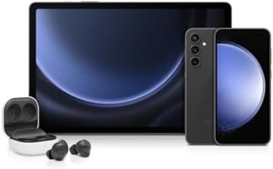 Galaxy Buds FE True Wireless Bluetooth Earbuds in graphite with touch control and built-in voice assistant