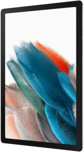 Galaxy Tab A8 2022 WiFi 10.5-inch tablet with dual cameras and fast car charger bundle