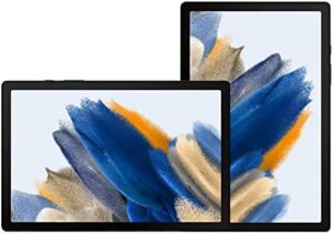 Galaxy Tab A8 2022 WiFi 10.5-inch tablet with dual cameras and fast car charger bundle