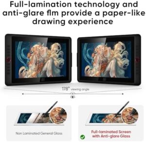 XPPen Upgraded Artist 15.6 Pro V2 Drawing Tablet with Screen and Stylus  