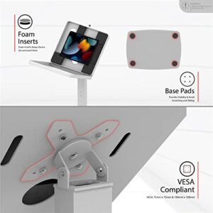 Thin Floor Stand for iPad Pro and Surface Pro with 360-degree rotation and secure lock