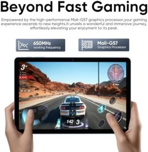 2025 Upgraded Android 14 Tablet with 11-inch HD Display, Face Unlock, and Dual Camera