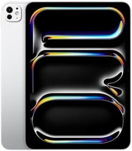 iPad Pro 11-Inch (M4) Silver with Ultra Retina XDR Display and LiDAR Scanner