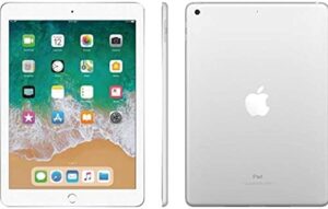 Apple iPad 9.7 with WiFi, 128GB - Silver (2017 Model) - Renewed - Featured Image