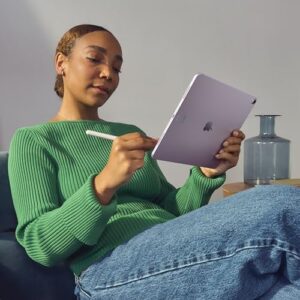 2024 Apple iPad Air 11-inch Blue Renewed model