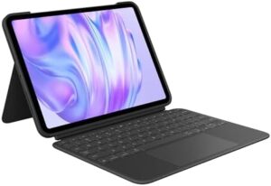 Combo Touch iPad Pro 11-inch (M4)(2024) Keyboard Case with detachable backlit keyboard, kickstand, and comfortable typing in Midnight Black