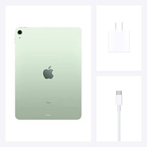2020 Apple iPad Air in green, showcasing the 10.9-inch display and sleek design