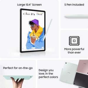 SAMSUNG Galaxy Tab S6 Lite (2024) 10.4-inch Android Tablet in Chiffon Pink with S Pen included