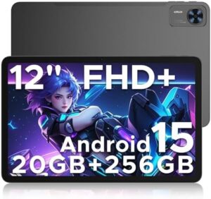 DOOGEE T36 Android 15 Tablet with 12-inch FHD+ Touchscreen and 20GB RAM