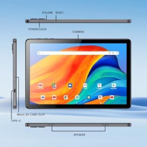 Android 14 Tablet with Octa-Core, FHD Display, and 6000mAh Battery
