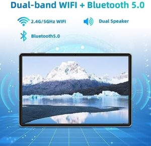 Android Tablet 10.1 inch with Octa Core Processor, 8GB RAM, and IPS HD Touchscreen