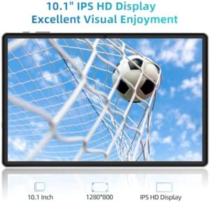 Android Tablet 10.1 inch with Octa Core Processor, 8GB RAM, and IPS HD Touchscreen