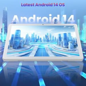 2025 Android Tablet with Keyboard, featuring a 10.1-inch Incell screen and 5G WiFi